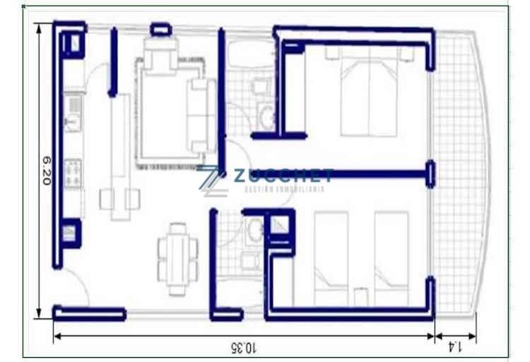 Departamento en Recoleta — venta, foto 6